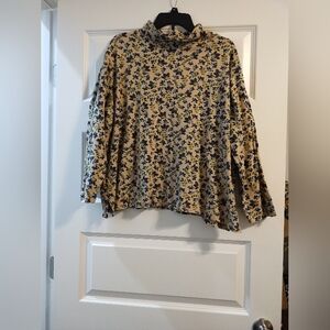 Floral Print Women's Top